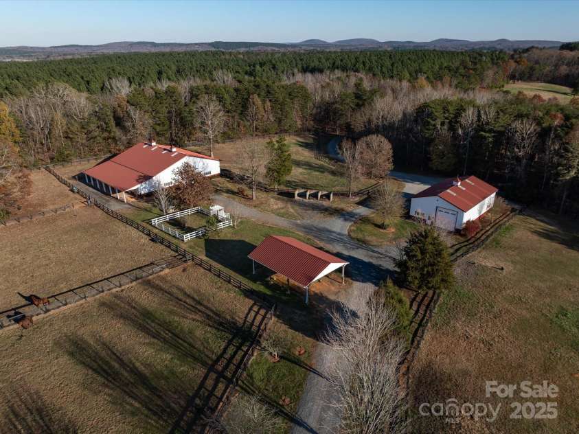 172 Tuckertown Road, New London, NC 28127.  MLS# CAR4215273, YatesRealty ID 5053. Bird's Eye View
