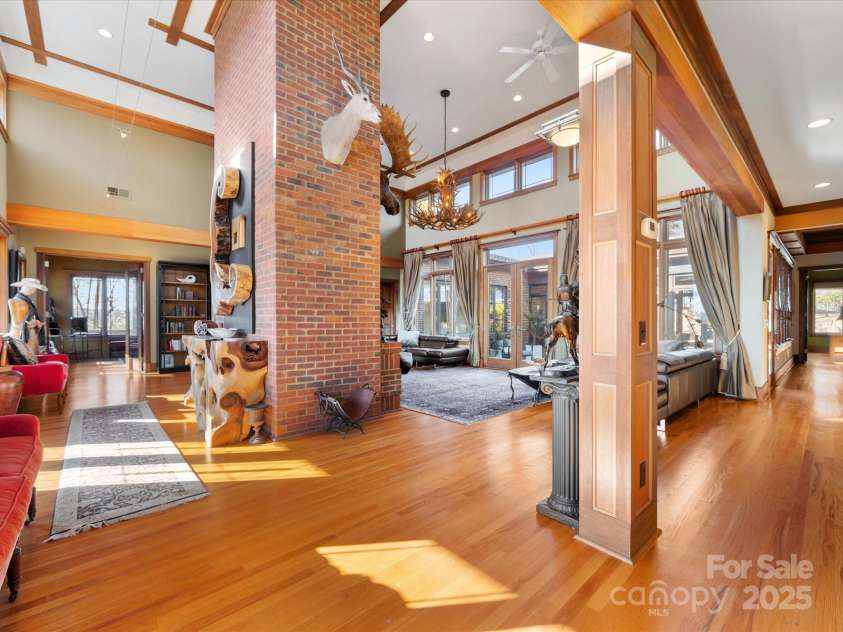 172 Tuckertown Road, New London, NC 28127.  MLS# CAR4215273, YatesRealty ID 5053. View to Great Room