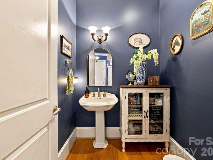2985 Bradshaw Road, Mooresville, NC 28115.  MLS# CAR4417280, YatesRealty ID 50532. Guest half bath