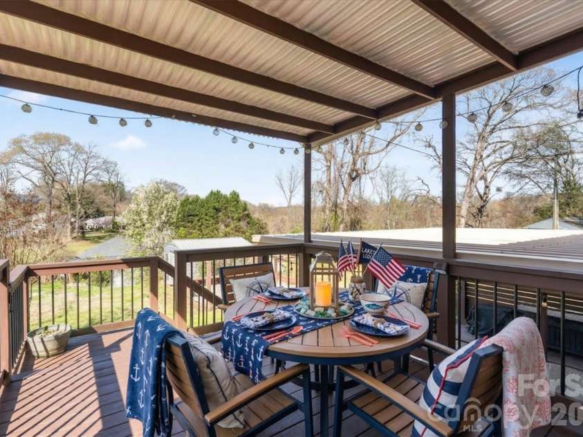 305 Linestowe Drive, Belmont, NC 28012.  MLS# CAR4355953, YatesRealty ID 5054. Virtual staged upper deck