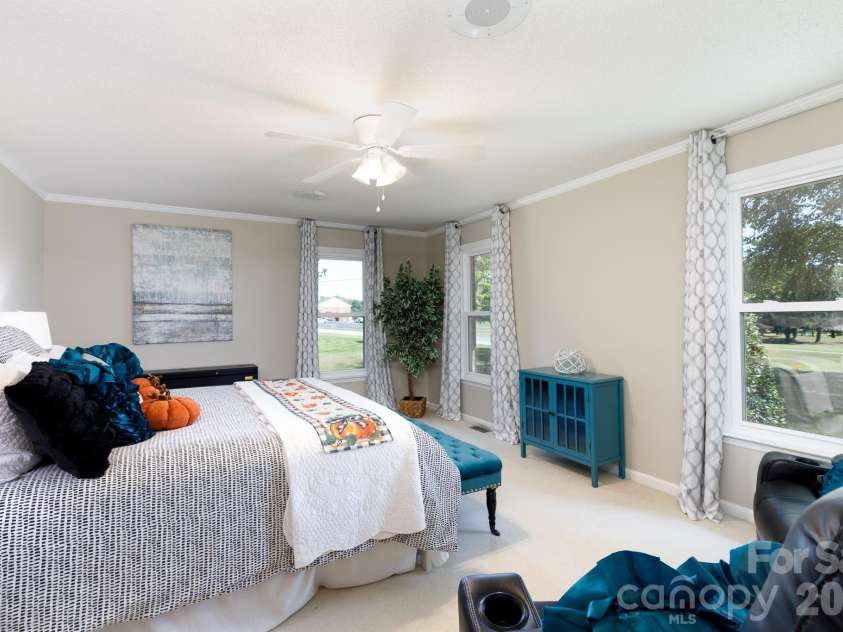 411 Cherokee National Highway, Gaffney, SC 29341.  MLS# CAR4420560, YatesRealty ID 50542. Front Bedroom with Views