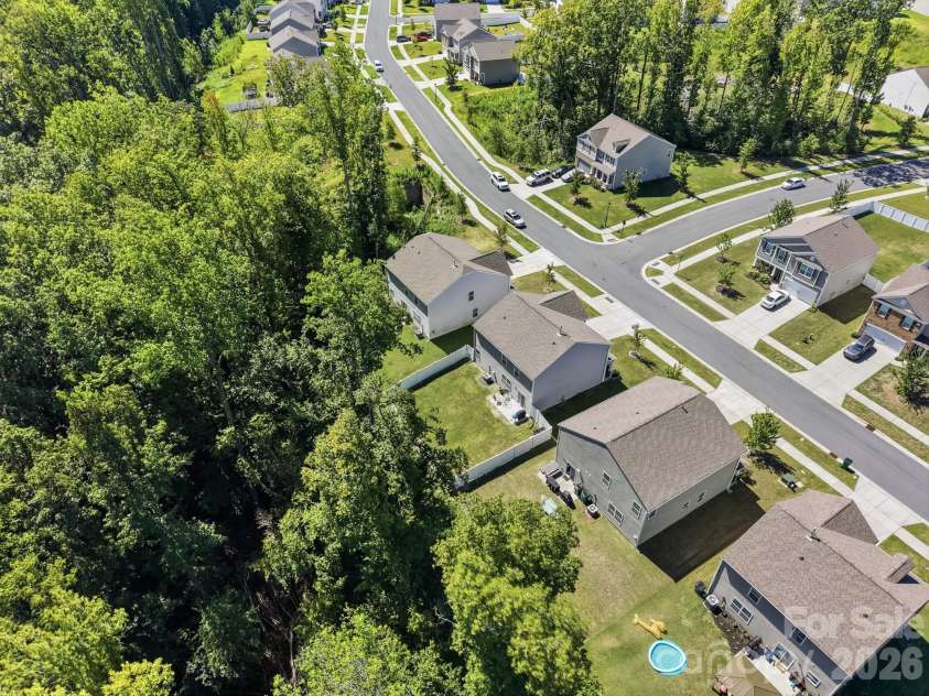 6204 Ellimar Field Lane, Charlotte, NC 28215.  MLS# CAR4422210, YatesRealty ID 50545. Ariel View