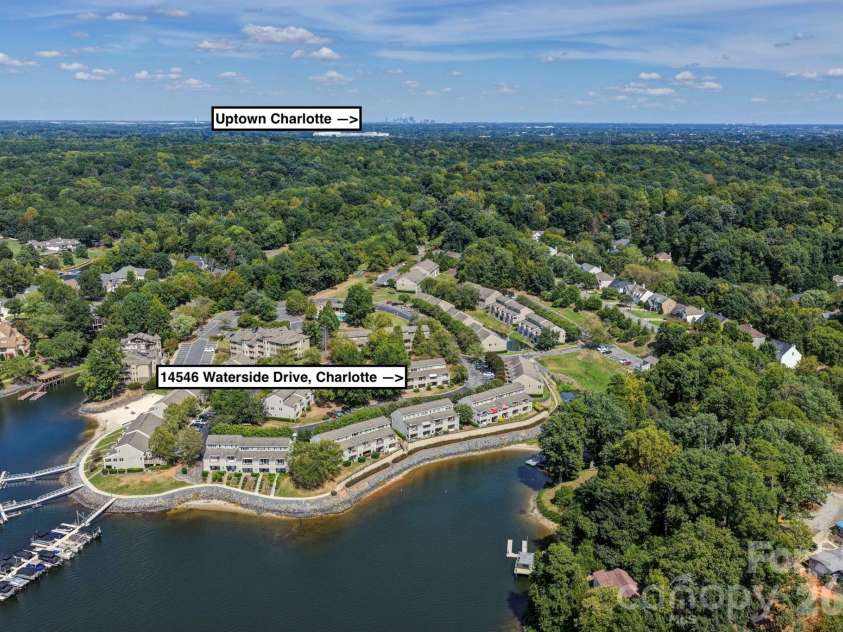 14546 Waterside Drive, Charlotte, NC 28278.  MLS# CAR4423236, YatesRealty ID 50546. 