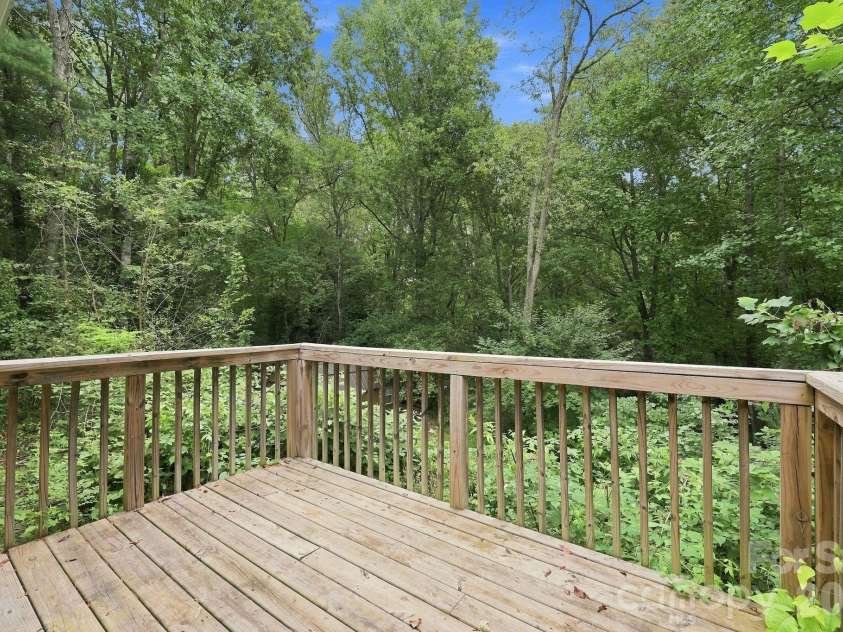 146 & 148 Bradshaw Circle, Candler, NC 28715.  MLS# CAR4424703, YatesRealty ID 50552. Large Deck