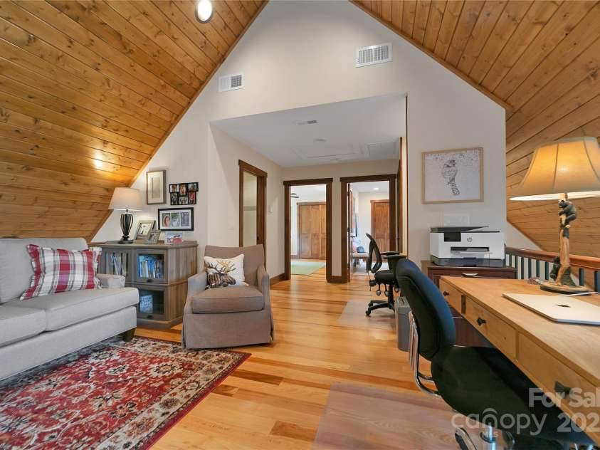 1291 Indian Camp Mountain Road, Rosman, NC 28772.  MLS# CAR4282700, YatesRealty ID 5056. Loft