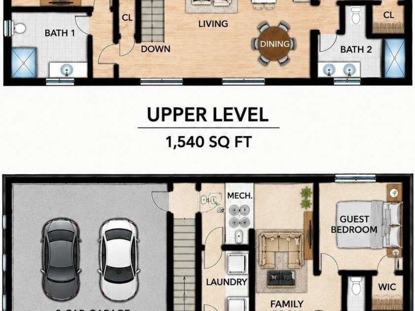 99999 Laurel Drive, Mills River, NC 28759.  MLS# CAR4423476, YatesRealty ID 50560. Proposed Floor Plan