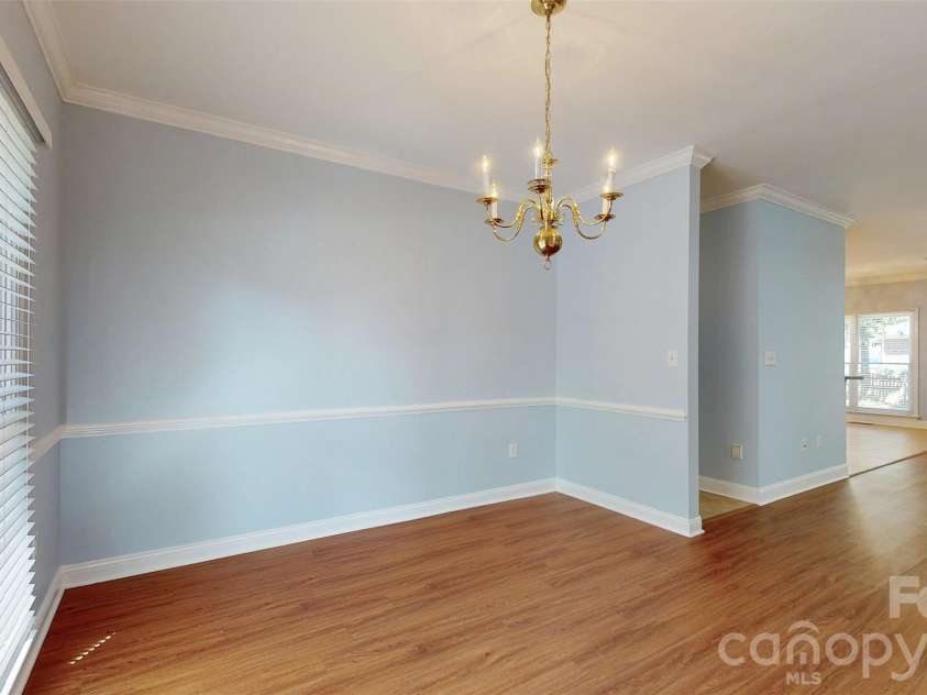 1137 Millwright Lane, Matthews, NC 28104.  MLS# CAR4423723, YatesRealty ID 50569. Dining room