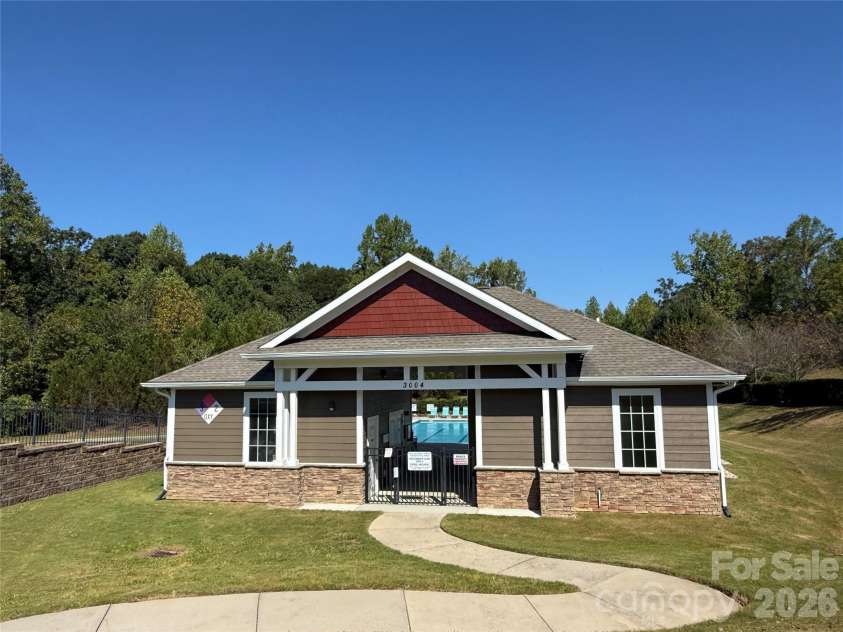 7021 Woodsbay Lane, Rock Hill, SC 29732.  MLS# CAR4423868, YatesRealty ID 50578. Comumunity Poolhouse
