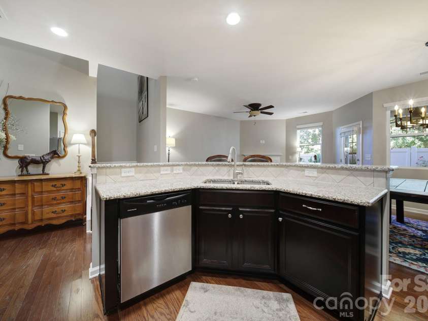 7021 Woodsbay Lane, Rock Hill, SC 29732.  MLS# CAR4423868, YatesRealty ID 50578. Open Concept Kitchen and Family