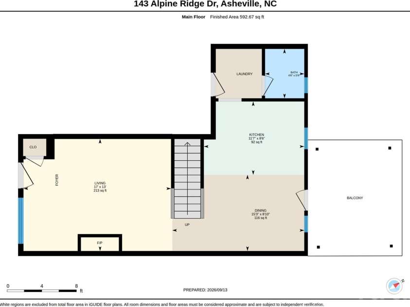 143 Alpine Ridge Drive, Asheville, NC 28803.  MLS# CAR4423768, YatesRealty ID 50588. 