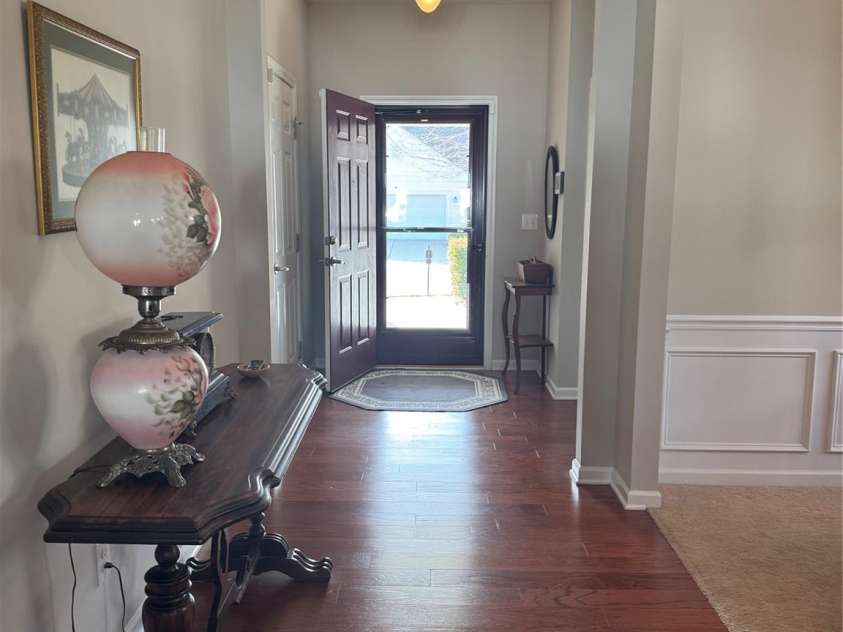 905 Roxburgh Avenue, Rock Hill, SC 29732.  MLS# CAR4237450, YatesRealty ID 5059. View from great room to front entry area.