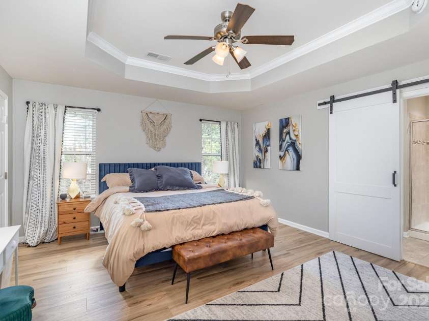 121 Inlet Point Drive, Tega Cay, SC 29708.  MLS# CAR4308029, YatesRealty ID 50598. Master Bedroom