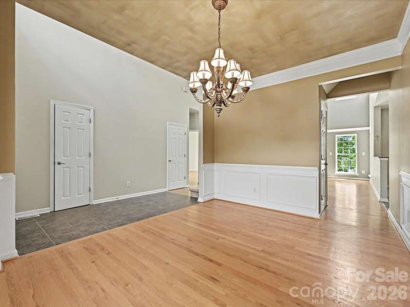 152 Lighthouse Road, Mount Holly, NC 28120.  MLS# CAR4389508, YatesRealty ID 5060. Dining room