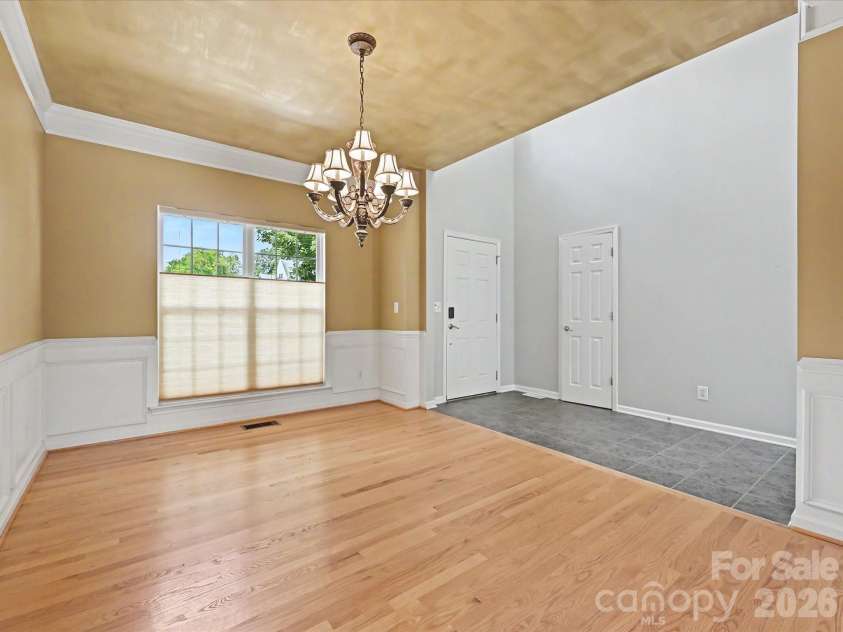 152 Lighthouse Road, Mount Holly, NC 28120.  MLS# CAR4389508, YatesRealty ID 5060. Dining room