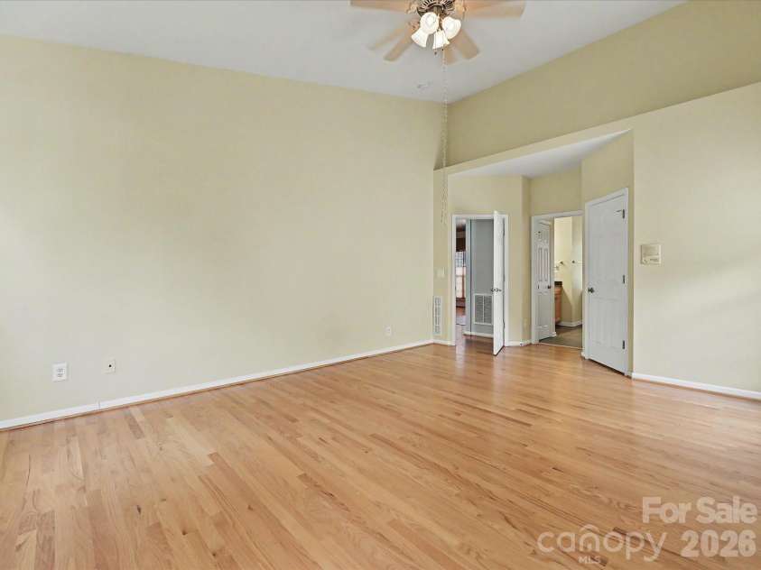 152 Lighthouse Road, Mount Holly, NC 28120.  MLS# CAR4389508, YatesRealty ID 5060. Master bedroom on main