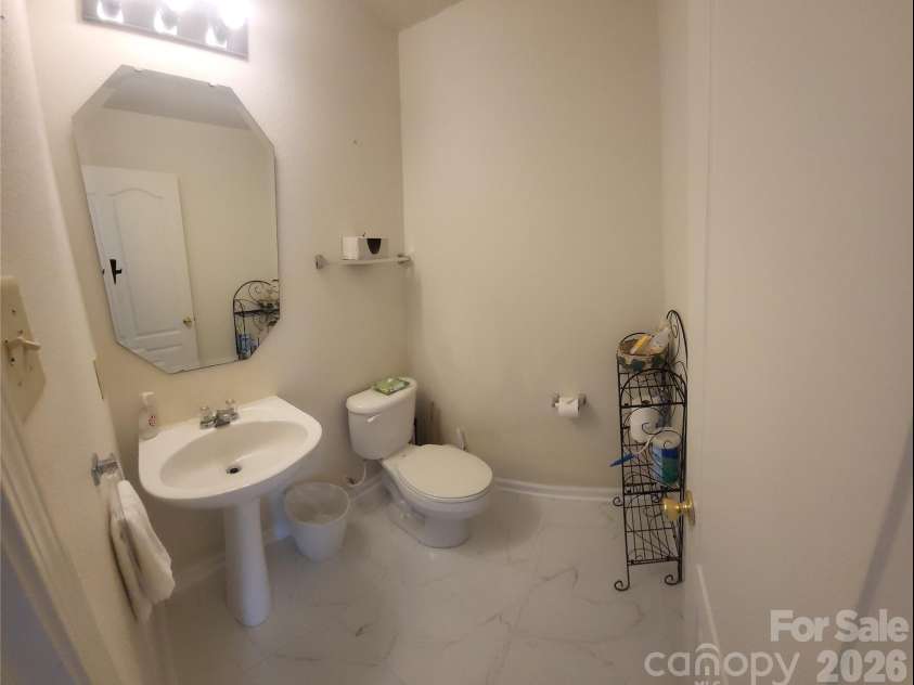 109 Bennett Trail Drive, Mount Holly, NC 28120.  MLS# CAR4424162, YatesRealty ID 50600. 1/2 Bath on Main