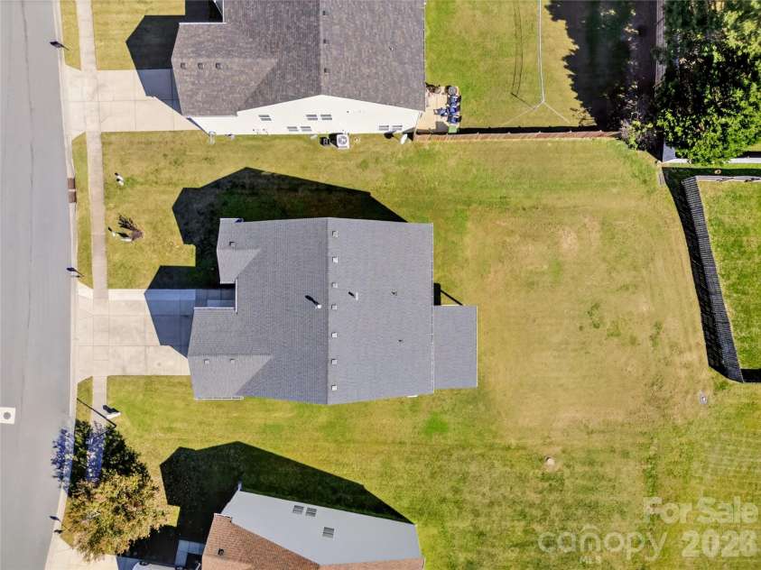 109 Bennett Trail Drive, Mount Holly, NC 28120.  MLS# CAR4424162, YatesRealty ID 50600. Air View