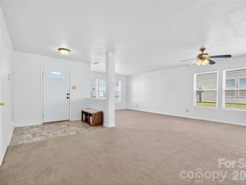 109 Bennett Trail Drive, Mount Holly, NC 28120.  MLS# CAR4424162, YatesRealty ID 50600. Living Room on Main
