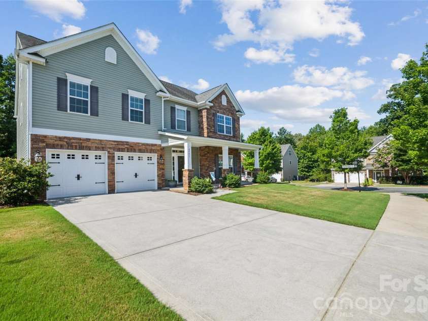 4901 Annelise Drive, Harrisburg, NC 28075.  MLS# CAR4424129, YatesRealty ID 50605. Front Side View