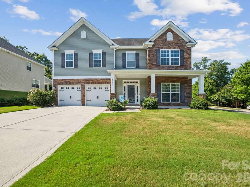 4901 Annelise Drive, Harrisburg, NC 28075.  MLS# CAR4424129, YatesRealty ID 50605. Front View