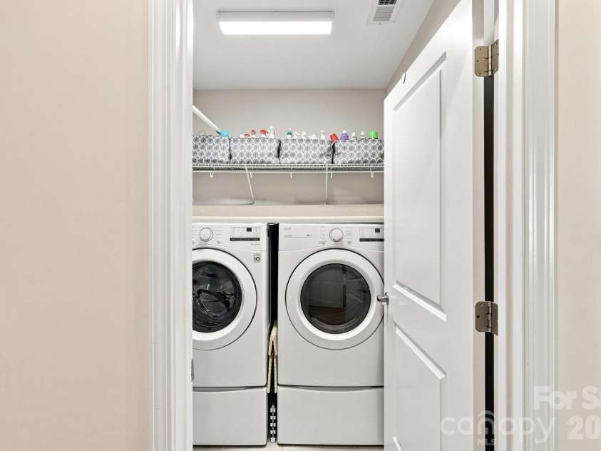 72 Sunny Meadows Boulevard, Arden, NC 28704.  MLS# CAR4421801, YatesRealty ID 50614. Laundry Room