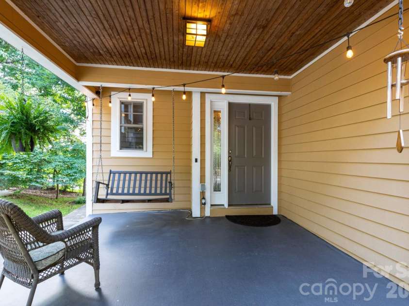 278 Brevard Road, Asheville, NC 28806.  MLS# CAR4408932, YatesRealty ID 50646. Front Covered Porch