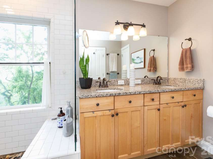 278 Brevard Road, Asheville, NC 28806.  MLS# CAR4408932, YatesRealty ID 50646. Primary Bathroom - dual vanity