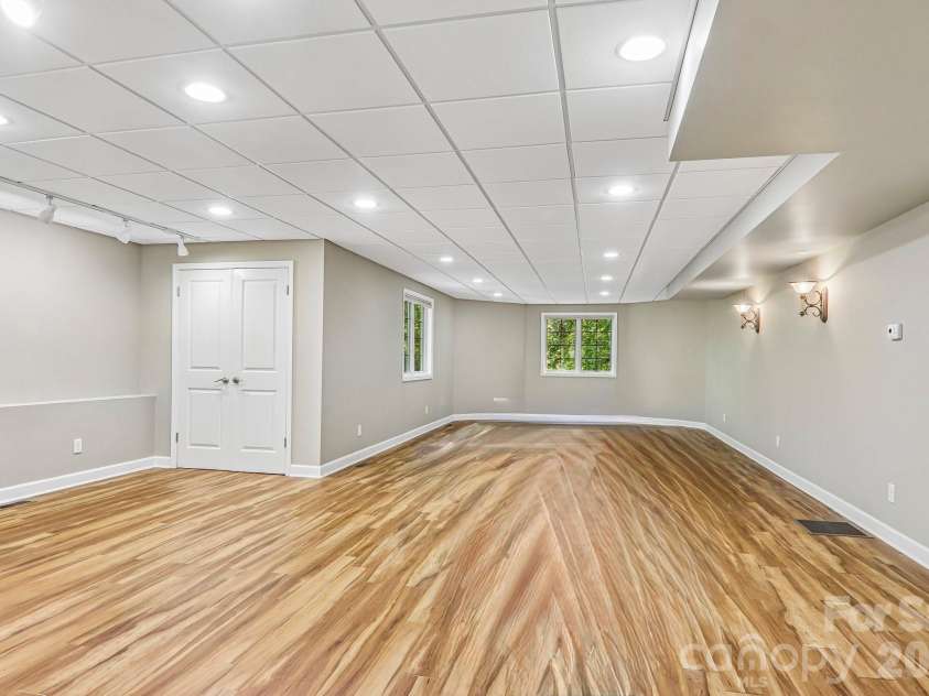361 Mills River Way, Horse Shoe, NC 28742.  MLS# CAR4423037, YatesRealty ID 50654. Basement bedroom