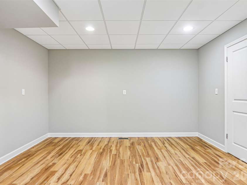 361 Mills River Way, Horse Shoe, NC 28742.  MLS# CAR4423037, YatesRealty ID 50654. Basement closet