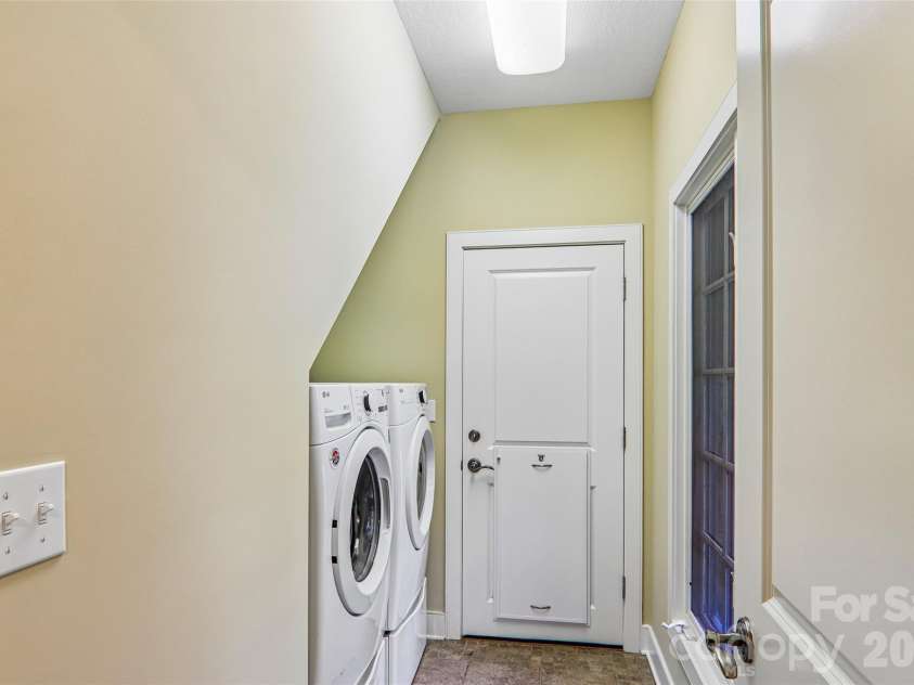 361 Mills River Way, Horse Shoe, NC 28742.  MLS# CAR4423037, YatesRealty ID 50654. Laundry on main level