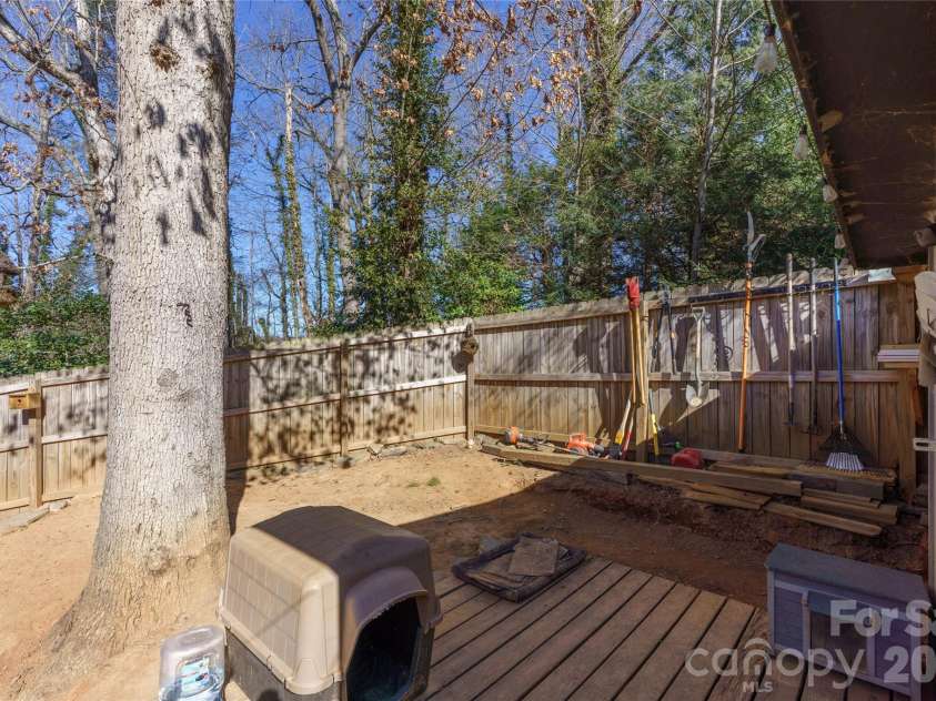 177 Forest Drive, Clyde, NC 28721.  MLS# CAR4424243, YatesRealty ID 50661. Back Yard 2