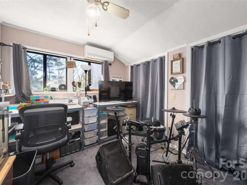 177 Forest Drive, Clyde, NC 28721.  MLS# CAR4424243, YatesRealty ID 50661. Upper Level Office/2nd Bedroom