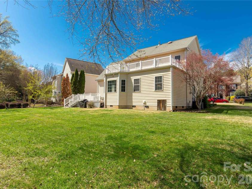 623 Cheval Drive, Fort Mill, SC 29708.  MLS# CAR4358389, YatesRealty ID 5068. Back of House