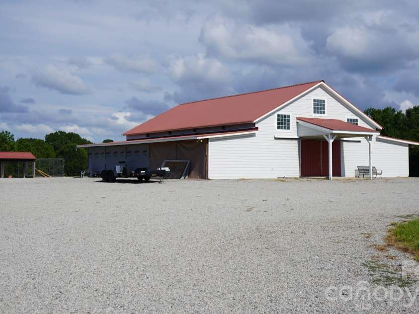 1244 Ross Wright Road, Polkton, NC 28135.  MLS# CAR4421614, YatesRealty ID 50698. Barn/ Loft w/ Half Bath