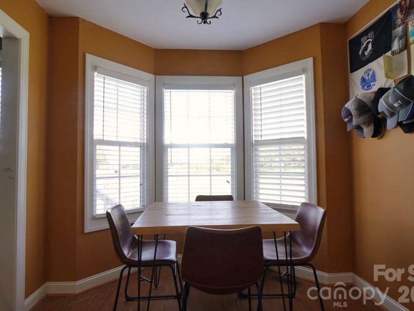 1244 Ross Wright Road, Polkton, NC 28135.  MLS# CAR4421614, YatesRealty ID 50698. Breakfast Nook