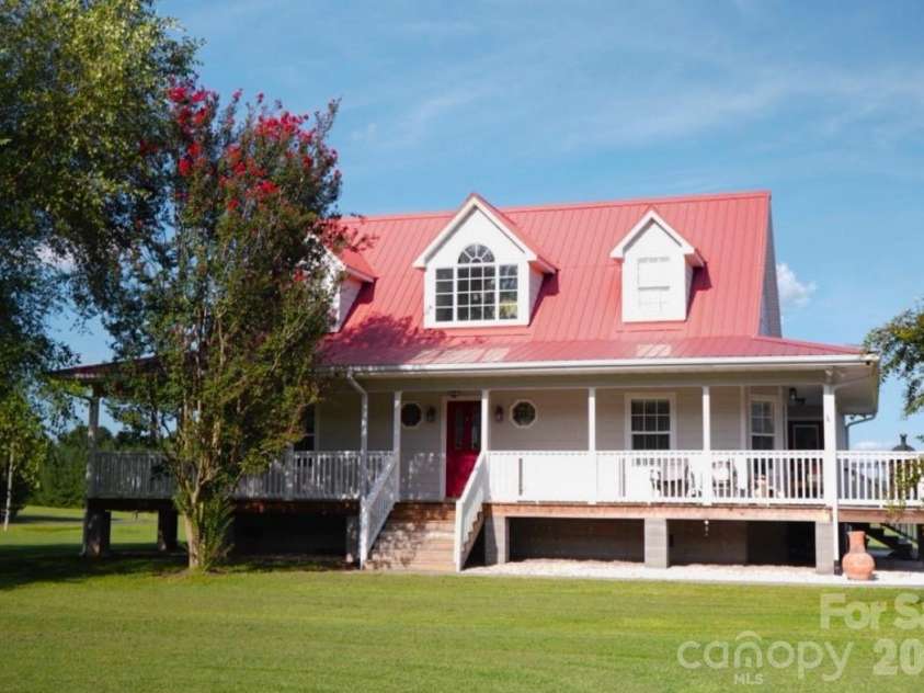 1244 Ross Wright Road, Polkton, NC 28135.  MLS# CAR4421614, YatesRealty ID 50698. Front of Home