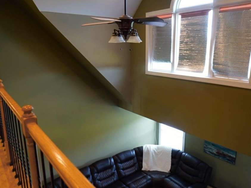 1244 Ross Wright Road, Polkton, NC 28135.  MLS# CAR4421614, YatesRealty ID 50698. Overlook from upstairs hallway