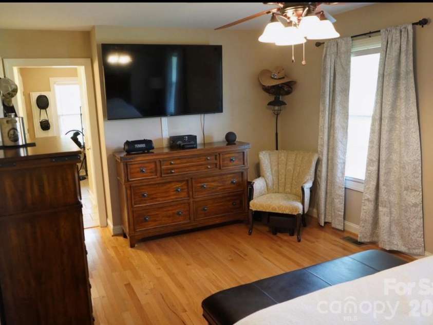 1244 Ross Wright Road, Polkton, NC 28135.  MLS# CAR4421614, YatesRealty ID 50698. Primary Bedroom Downstairs
