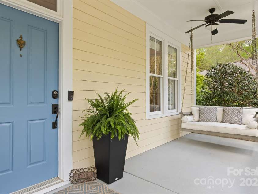 2569 Lower Assembly Drive, Fort Mill, SC 29708.  MLS# CAR4243533, YatesRealty ID 5070. Front Porch