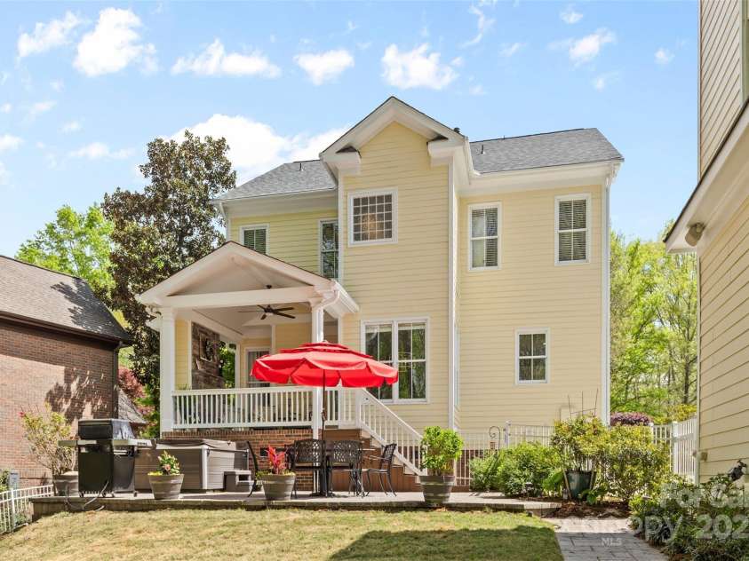 2569 Lower Assembly Drive, Fort Mill, SC 29708.  MLS# CAR4243533, YatesRealty ID 5070. Rear on Home