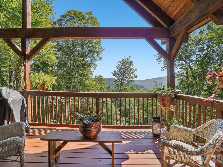 246 Puncheon Lane, Mars Hill, NC 28754.  MLS# CAR4423964, YatesRealty ID 50727. Enjoy the Views from the Decks
