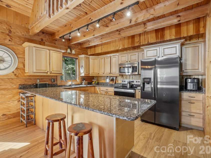 246 Puncheon Lane, Mars Hill, NC 28754.  MLS# CAR4423964, YatesRealty ID 50727. Well Thought-out Kitchen