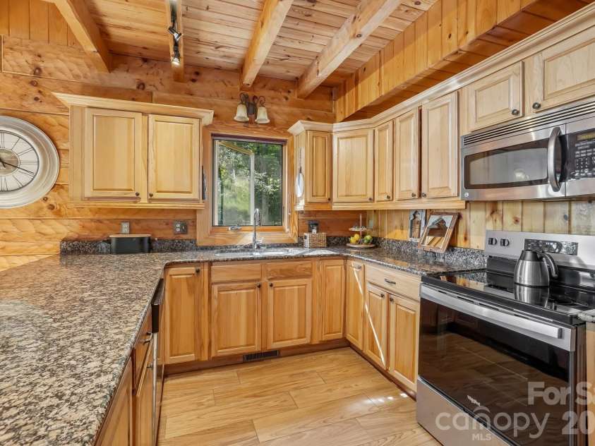 246 Puncheon Lane, Mars Hill, NC 28754.  MLS# CAR4423964, YatesRealty ID 50727. Well Thought-out Kitchen