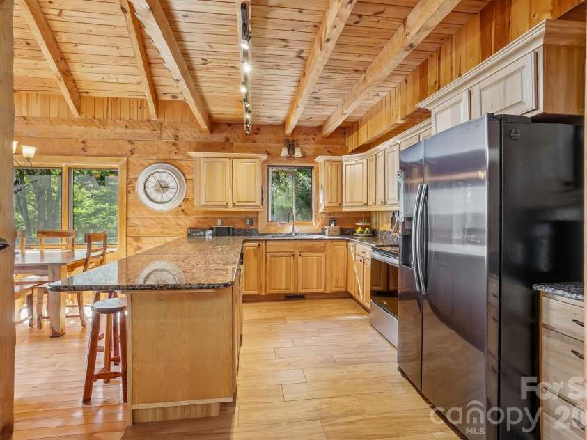 246 Puncheon Lane, Mars Hill, NC 28754.  MLS# CAR4423964, YatesRealty ID 50727. Well Thought-out Kitchen