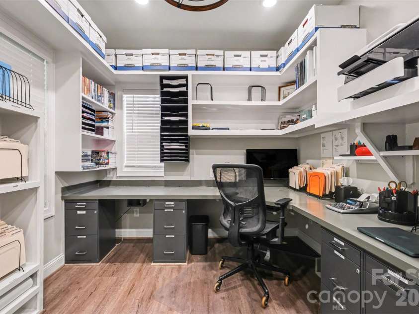 3743 Keyworth Way, Indian Land, SC 29707.  MLS# CAR4418054, YatesRealty ID 50731. Did you know a home office could have so much storage space?