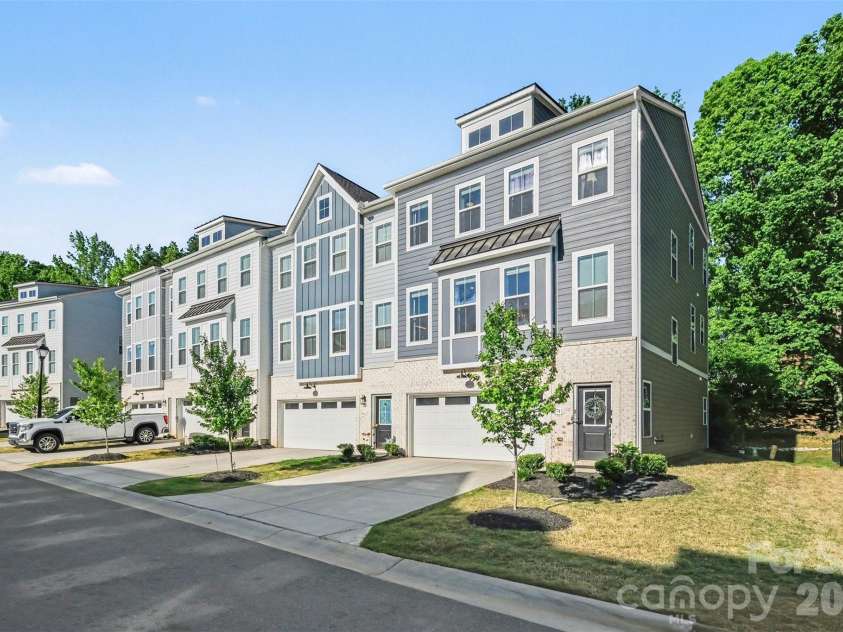 3743 Keyworth Way, Indian Land, SC 29707.  MLS# CAR4418054, YatesRealty ID 50731. End-unit townhouse with 2-car garage.