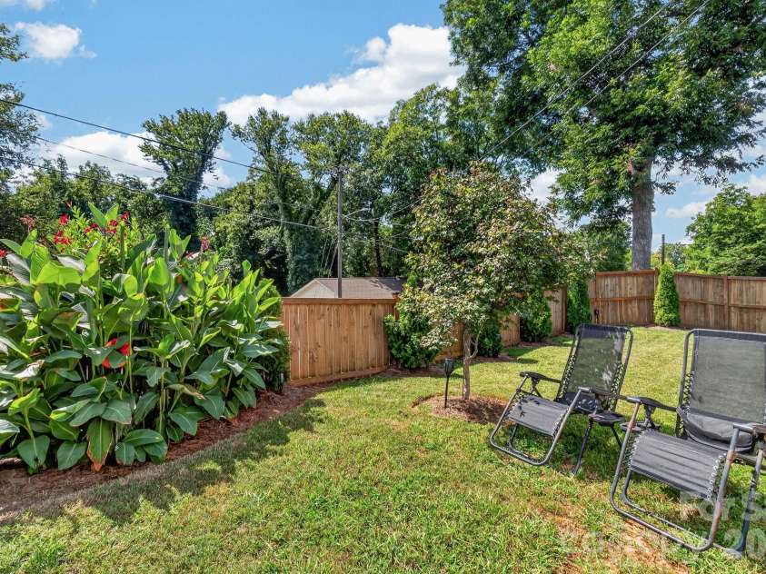 448 1st Street, Hickory, NC 28602.  MLS# CAR4424282, YatesRealty ID 50763. Garden and yard