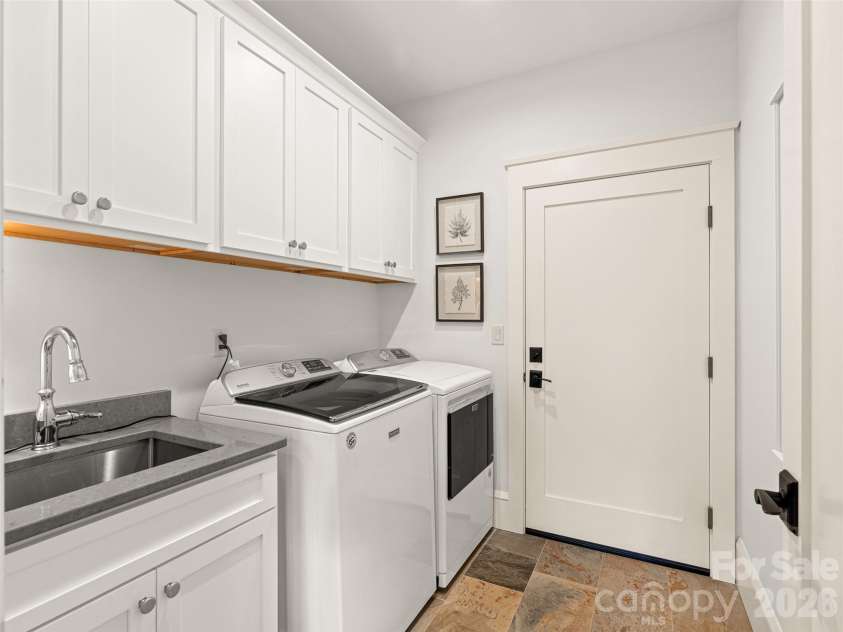 6 Starwood Valley Trail, Arden, NC 28704.  MLS# CAR4424427, YatesRealty ID 50768. Oversize laundry with sink