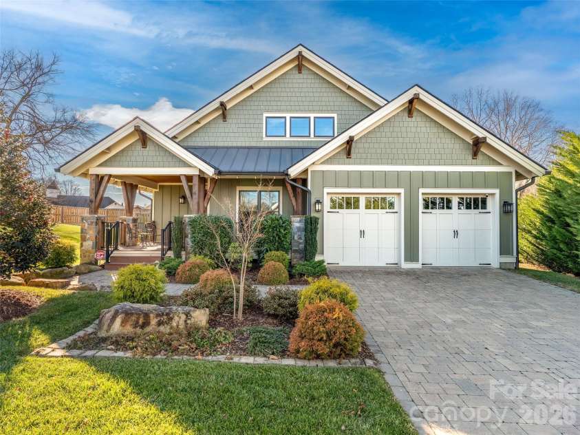 6 Starwood Valley Trail, Arden, NC 28704.  MLS# CAR4424427, YatesRealty ID 50768. Two car garage