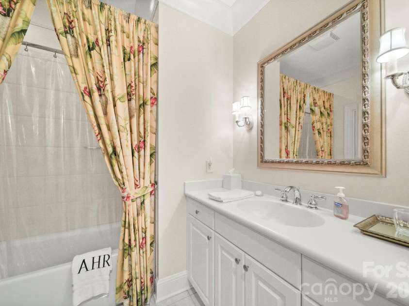 505 Muirfield Drive, Albemarle, NC 28001.  MLS# CAR4424334, YatesRealty ID 50779. Ensuite Bath for Bedroom 3 - Upper Level